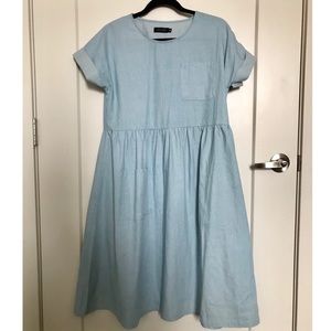 Denim Pocket Dress